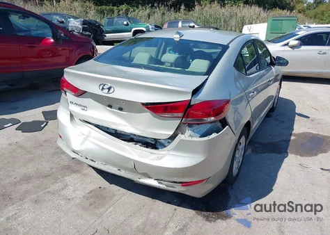 2017 Hyundai Elantra Se из США, поврежденный, VIN 5NPD74LF4HH101643